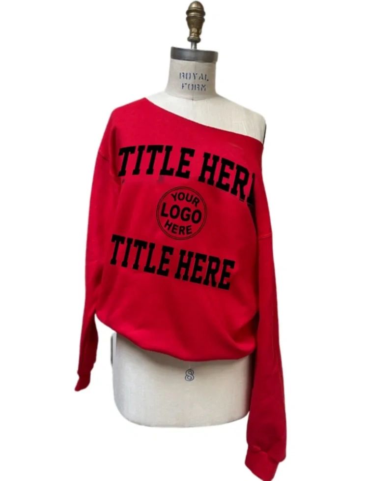The "Basic" Off the Shoulder Sweatshirt