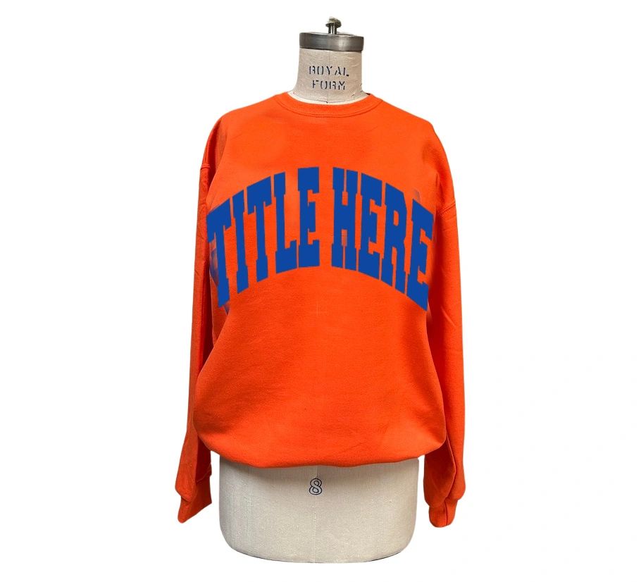 The "Totally Hype" Crew Sweatshirt