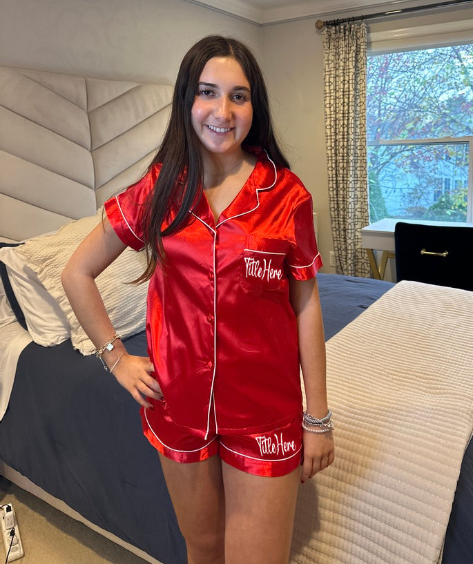 The "Satin" Pajama Set