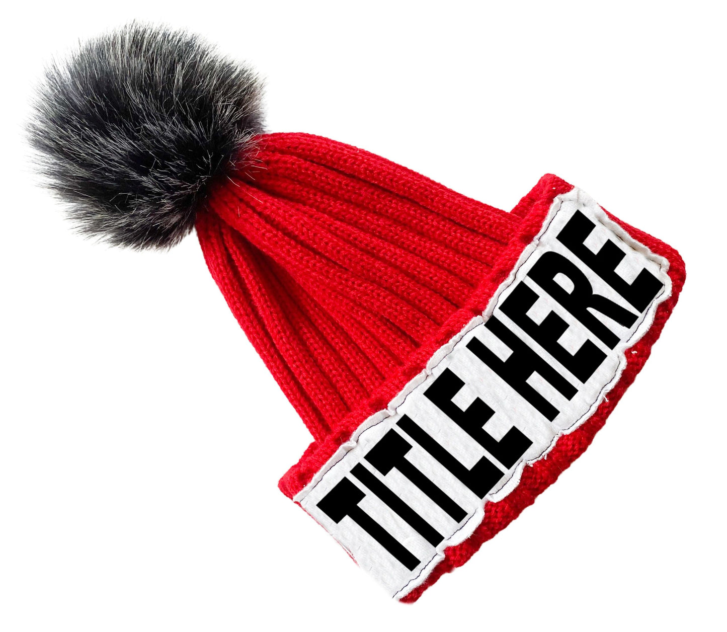 The "O-W" Custom Fur Pom Pom Hat