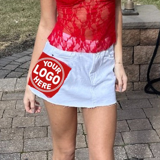 The "Side Logo Patchwork" Skirt