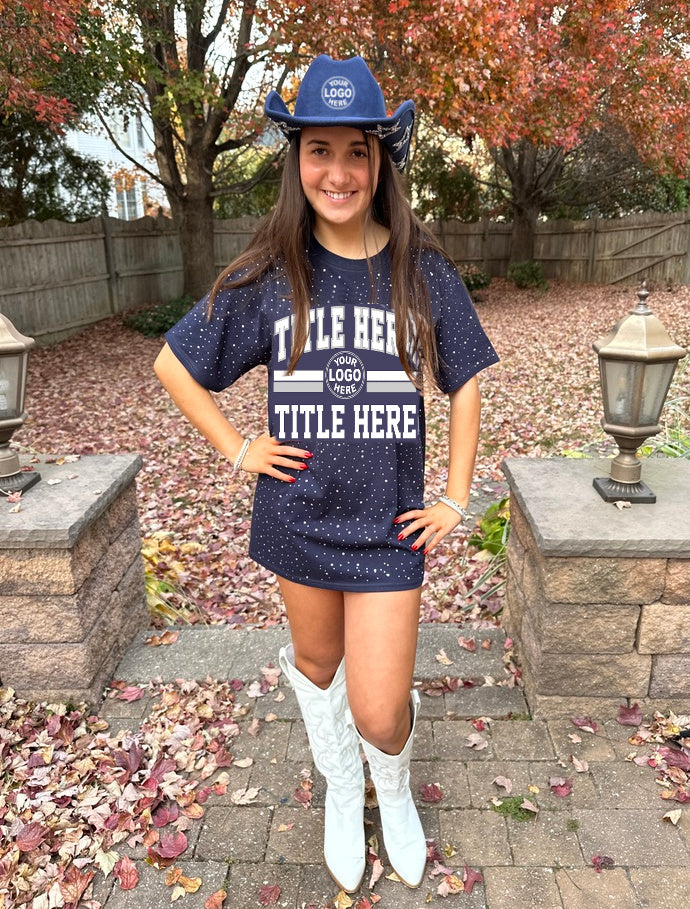 The "Bling" T-Shirt Dress