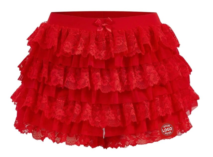 The "Ruffle" Lace Shorts