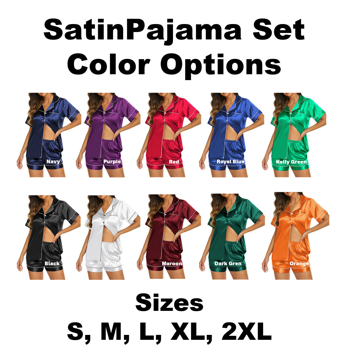 The "Satin" Pajama Set