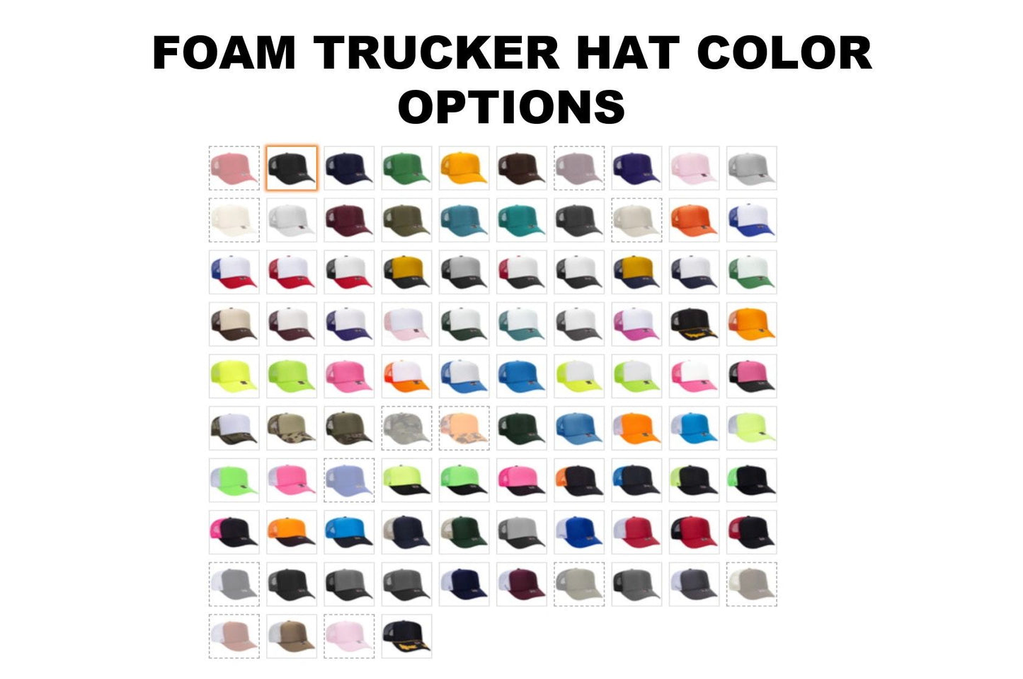 The "Puff" Trucker Hat
