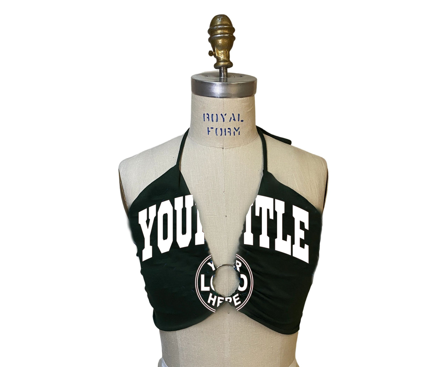 The "Ava" Halter Ring Top