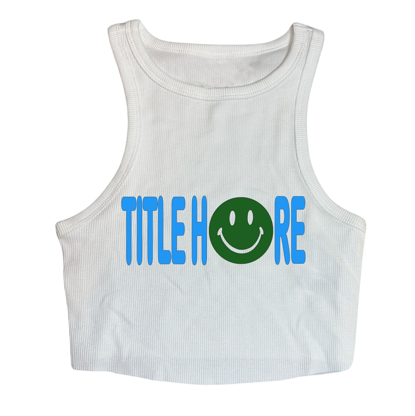 The cropped Happy "Tank Top"