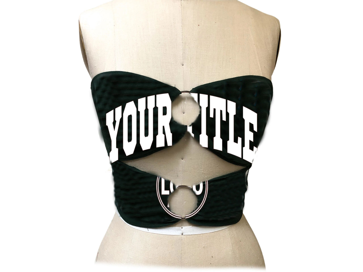 The "Ava" Double Ring Tube Top