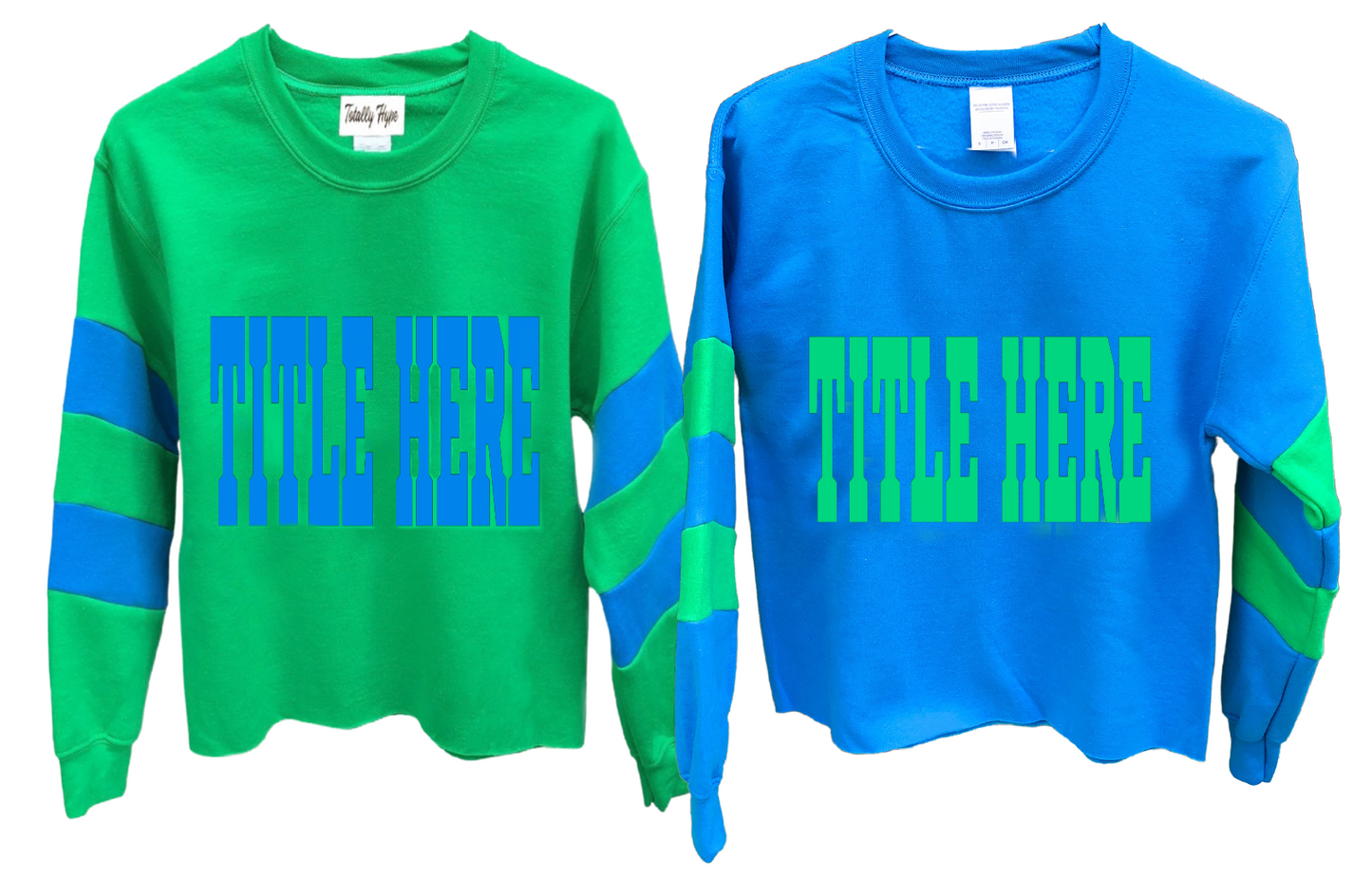 The "Danny" Spirit Double Stripes Crewneck