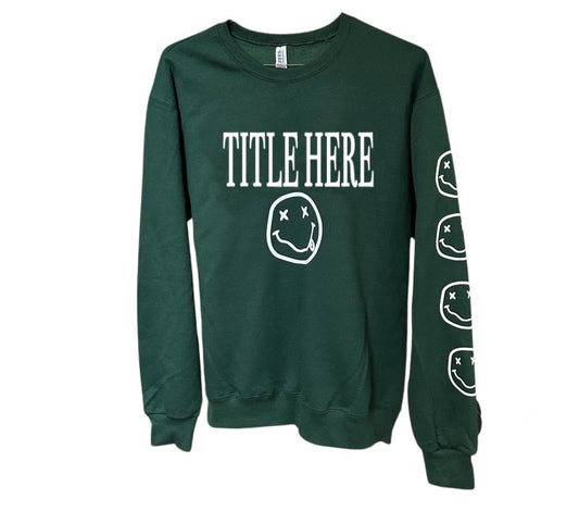 The "Nirvana" Inspired Sweatshirt