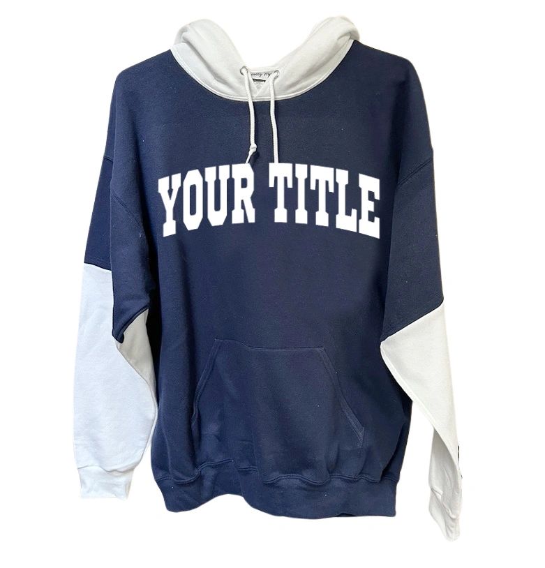 The "Sydney" Two Tone Hoodie