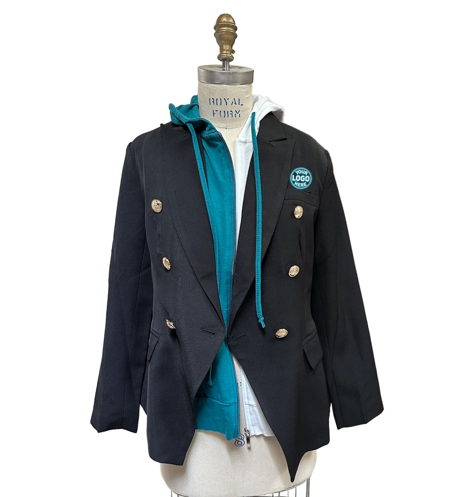 The "2 in 1" Hoodie Blazer
