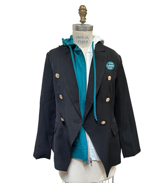The "2 in 1" Hoodie Blazer