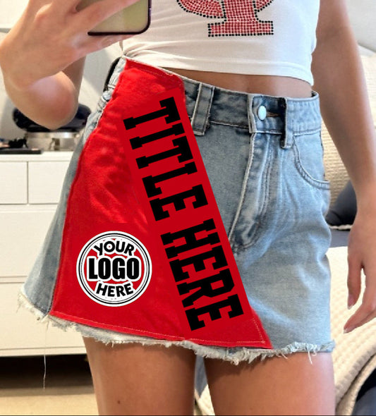 The Customizable "Side Front Patch" Skirt