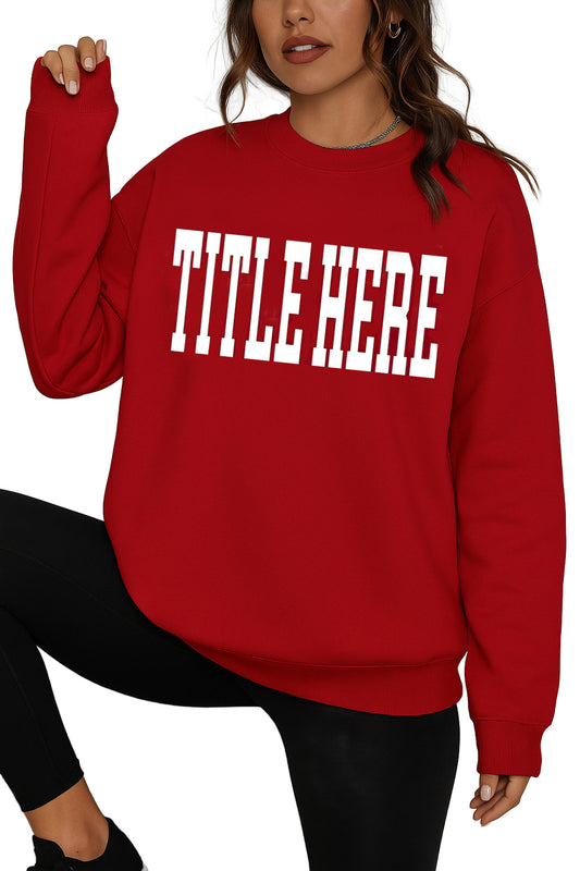 The "Block" Sweatshirt