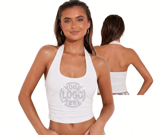 The "Halter" Bling Top