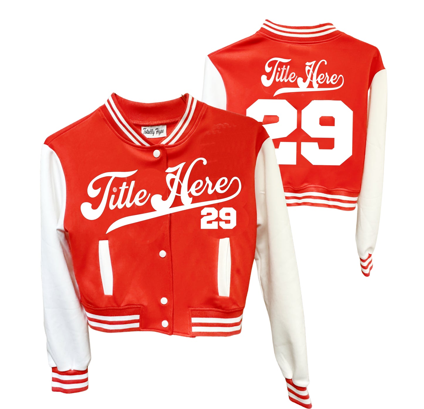 The "Cropped" Varsity Jacket