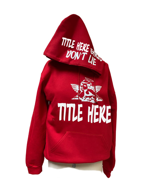 The "Girls Don't Lie" Hoodie with Hood Tittle