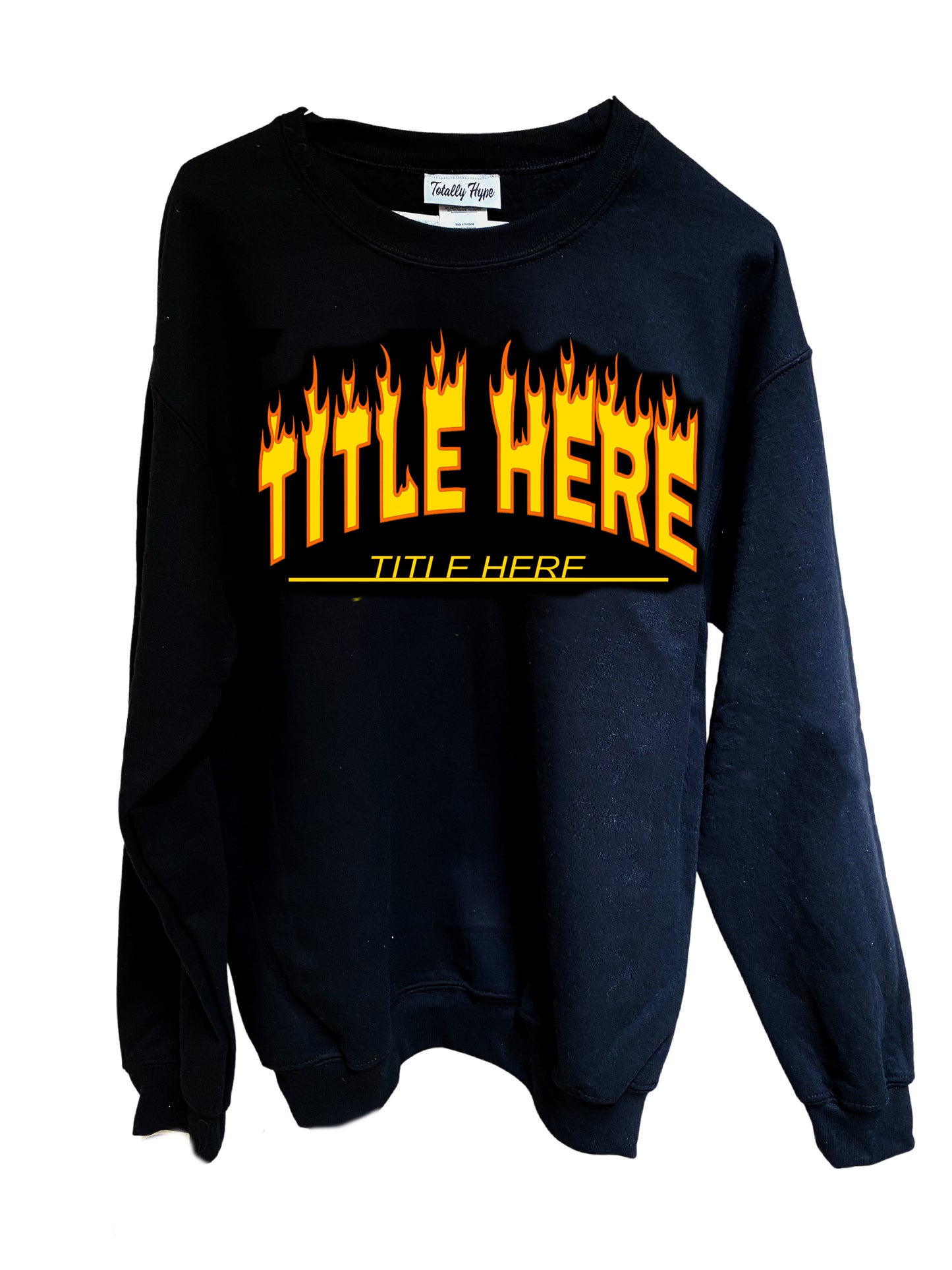 The "Trasher" Custom Crew Sweatshirt