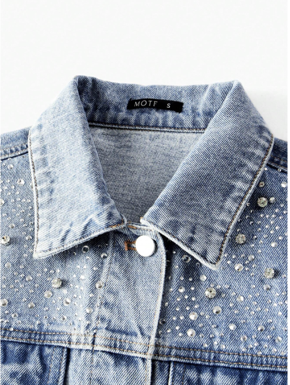 The Customizable "Bling" Denim Jacket