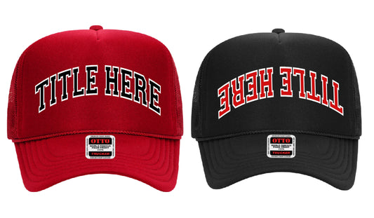 The "Varsity" Trucker Hat