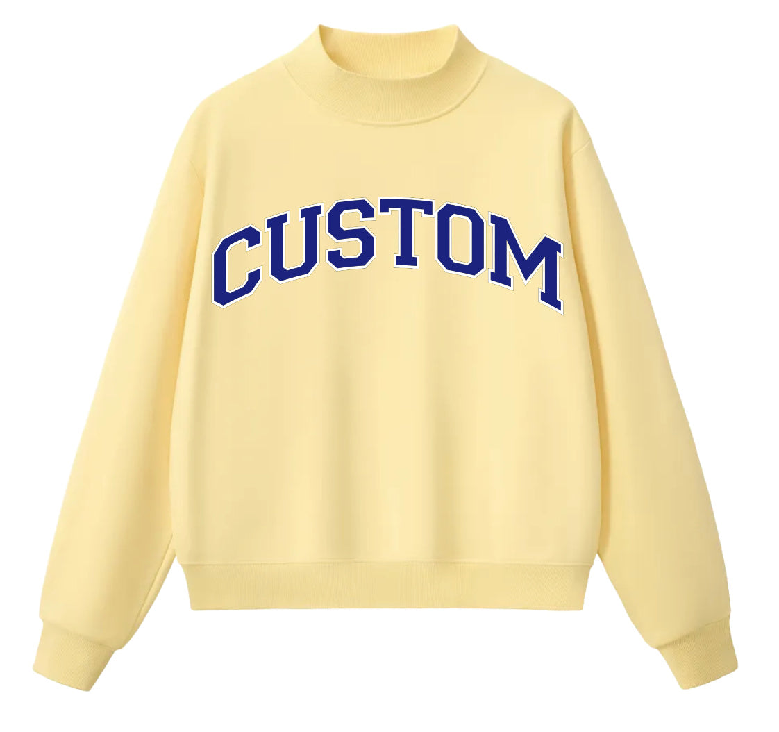 The "Mock" Sweatshirt