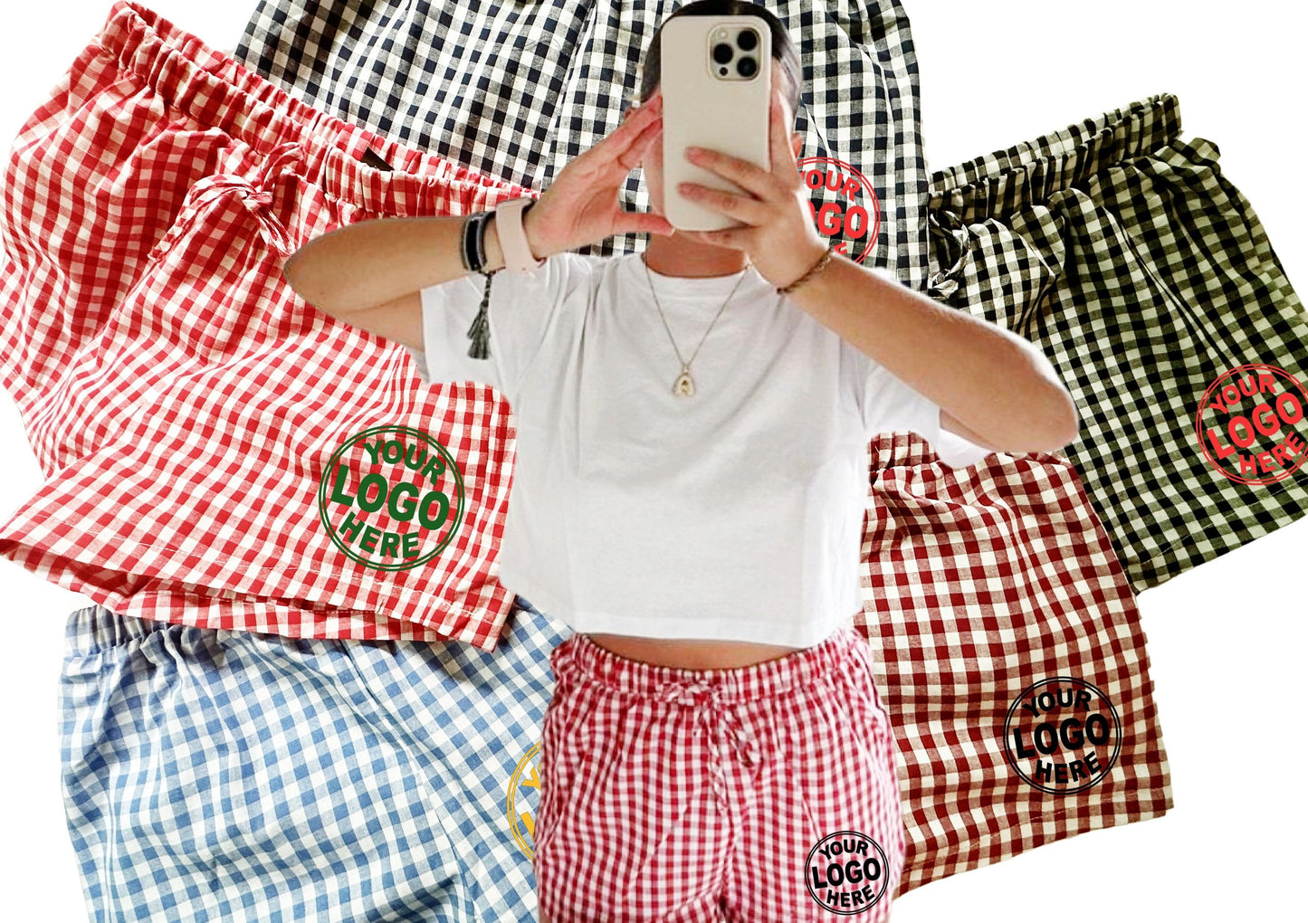 The "Plaid" Woven Shorts